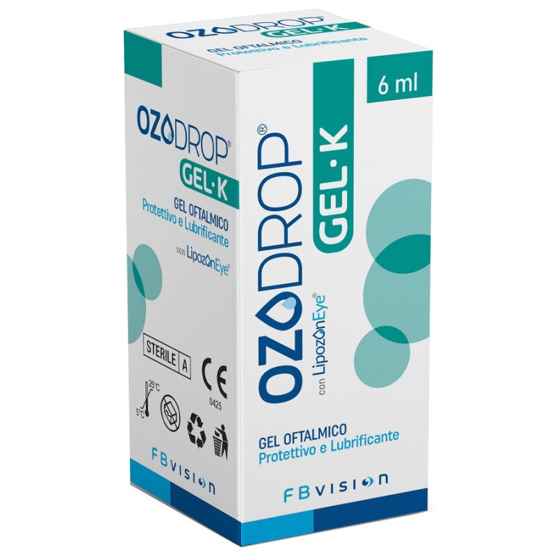 Ozodrop Gel Oftalmico K Protettivo Lubrificante 6 Ml