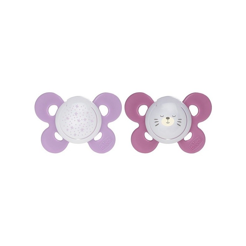 Chicco Succhietto Comfort Lumi In Silicone G 16-36 Mesi