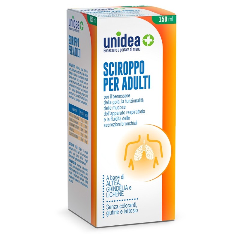 Unidea Sciroppo Per Adulti 150 Ml