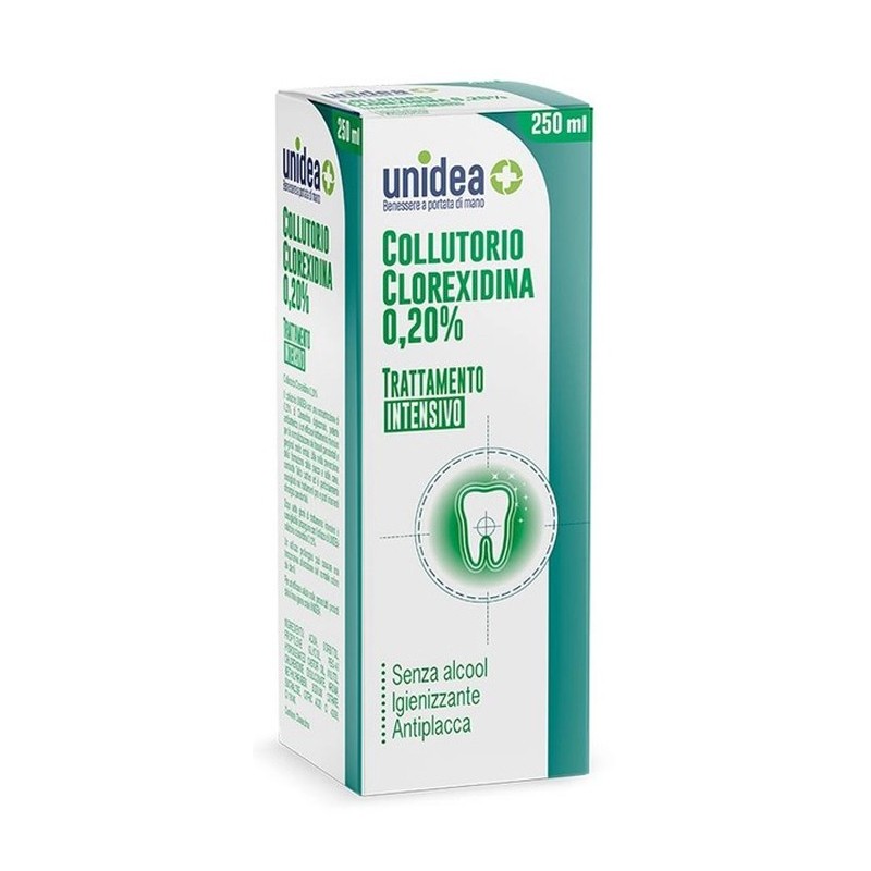 Unidea Collutorio Clorexidina 0,20% 250 Ml