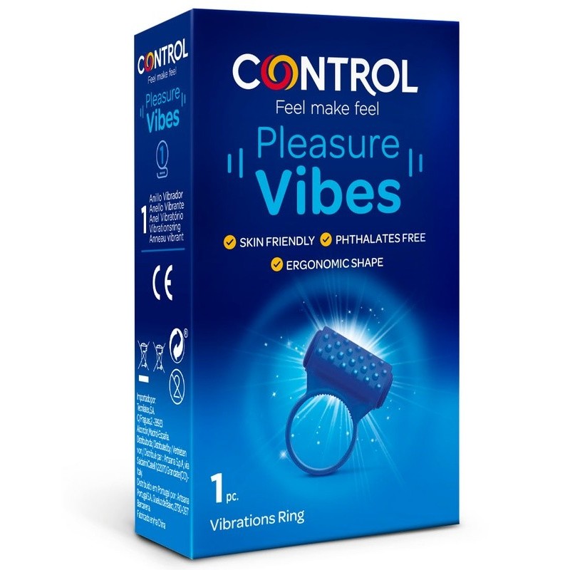 Control Pleasure Vibes Anello Vibrante