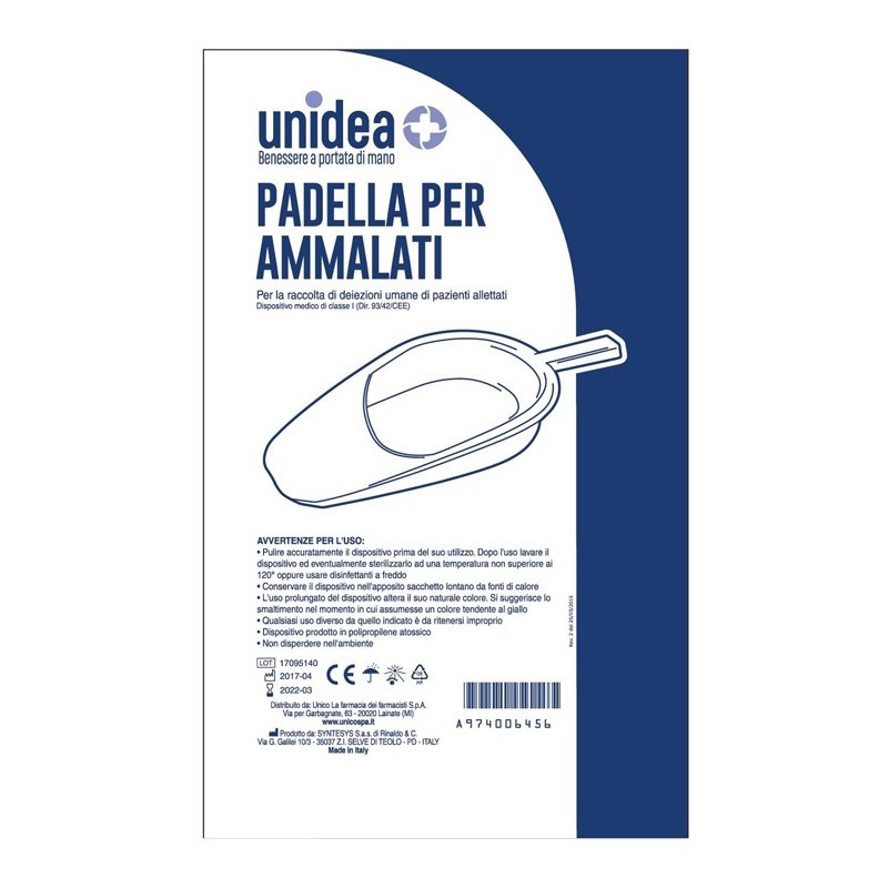 Padella Per Raccolta Urine Unidea