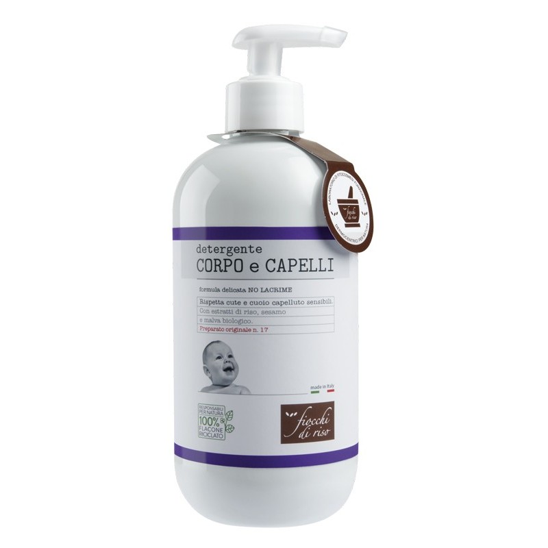 Fiocchi Di Riso Detergente Capelli E Corpo 400 Ml