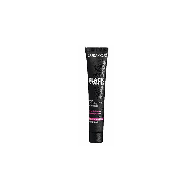 Curaprox Black Is White Dentifricio Rinfrescante 90 Ml