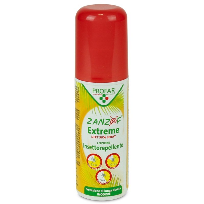 Zanzof Jungle Extreme Spray Deet 50% 75 Ml Profar