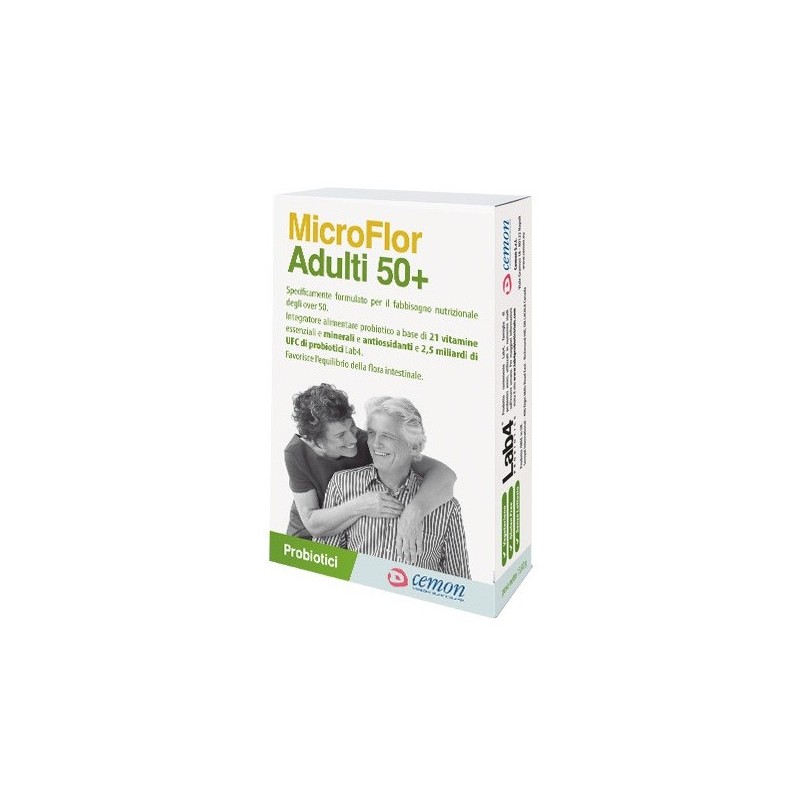 Microflor Adulti 50+ 30 Capsule