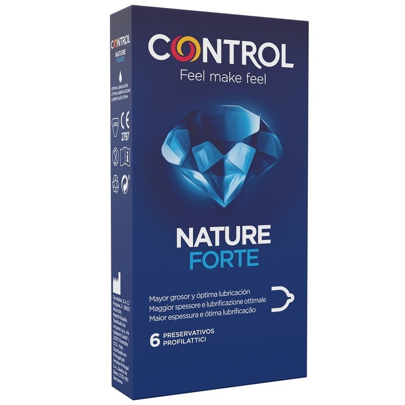 Profilattico Control Nature Forte 6 Pezzi