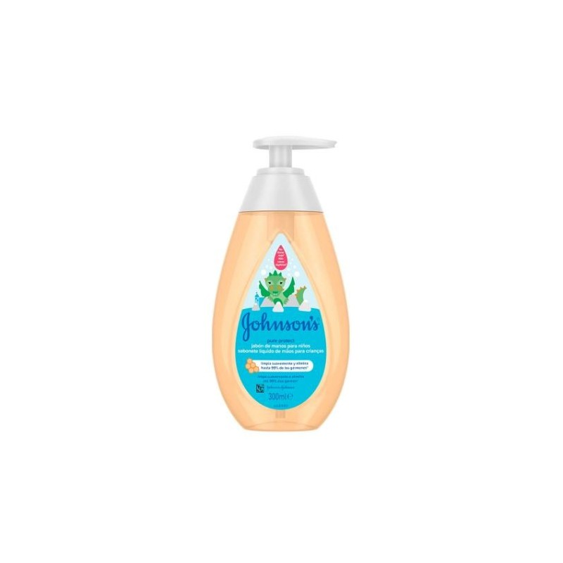 Johnsons Baby Pure Protect Sapone Mani Bambini 300 Ml