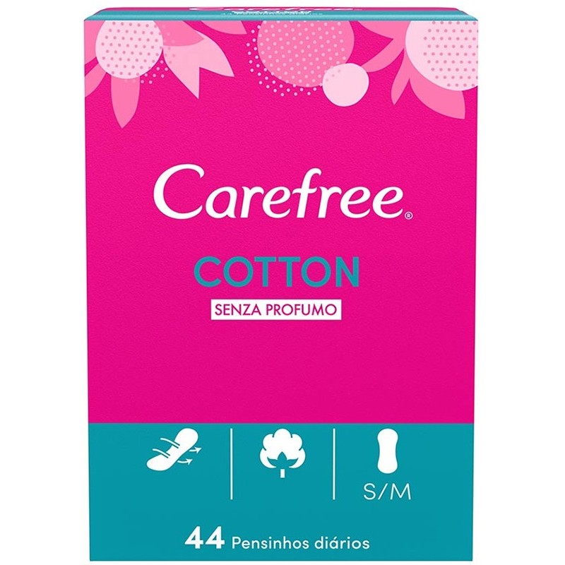 Carefree Cotton Salvaslip 44 Pezzi