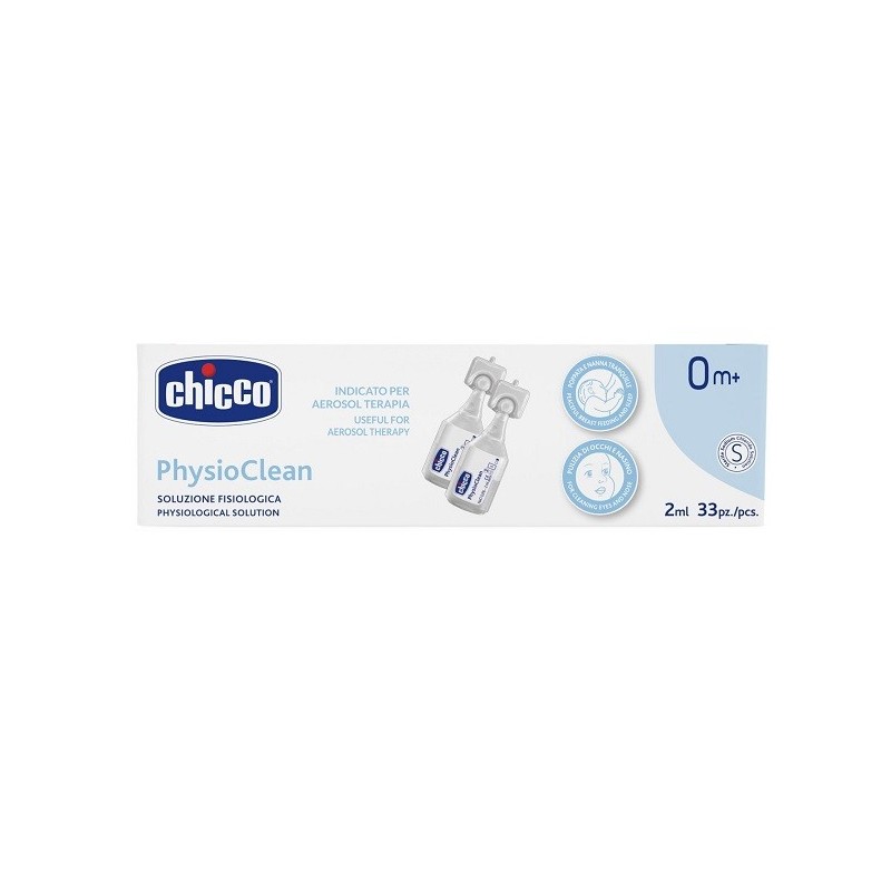 Chicco Soluzione Physioclean 2 Ml 33 Pezzi