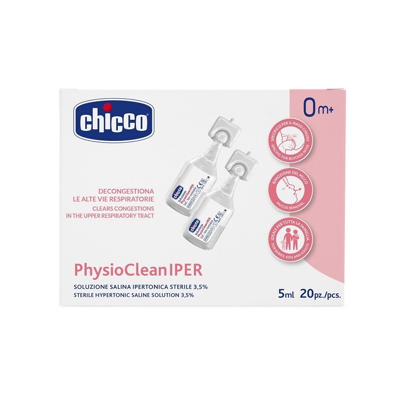 Chicco Soluzione Hypertonic 5 Ml 20 Pezzi