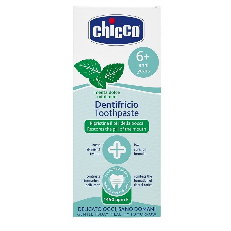 Chicco Dentifricio Menta Dolce 6 Anni+ Con Fluoro