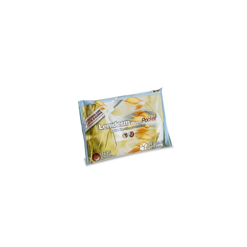 Leniderm Wipes Pocket 20 Pezzi