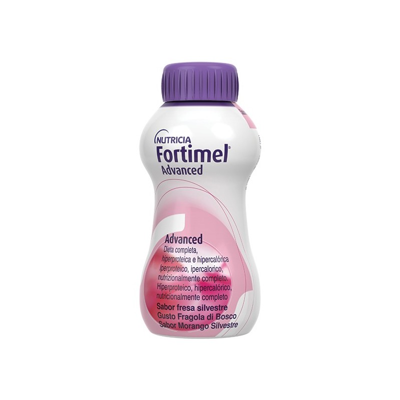 Fortimel Advanced Fragola Di Bosco 4 X 200 Ml