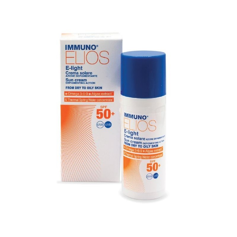 Immuno Elios Cream E-light Spf50+ Lightening 40 Ml