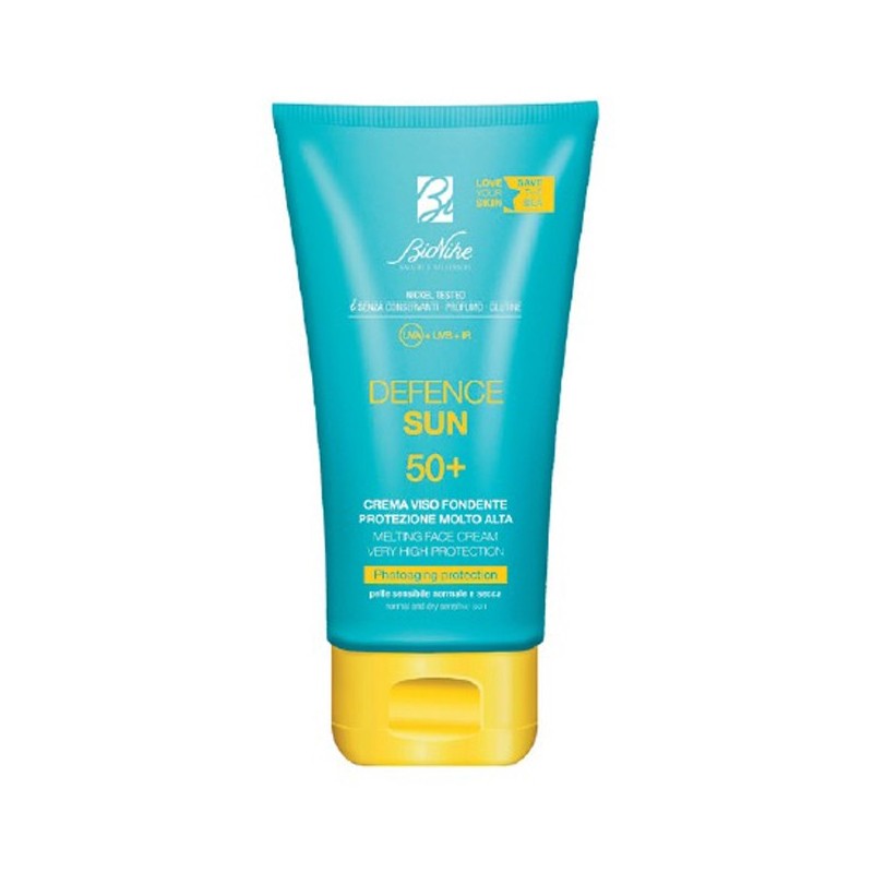 Defence Sun Crema Viso Fondente 50+ 50 Ml