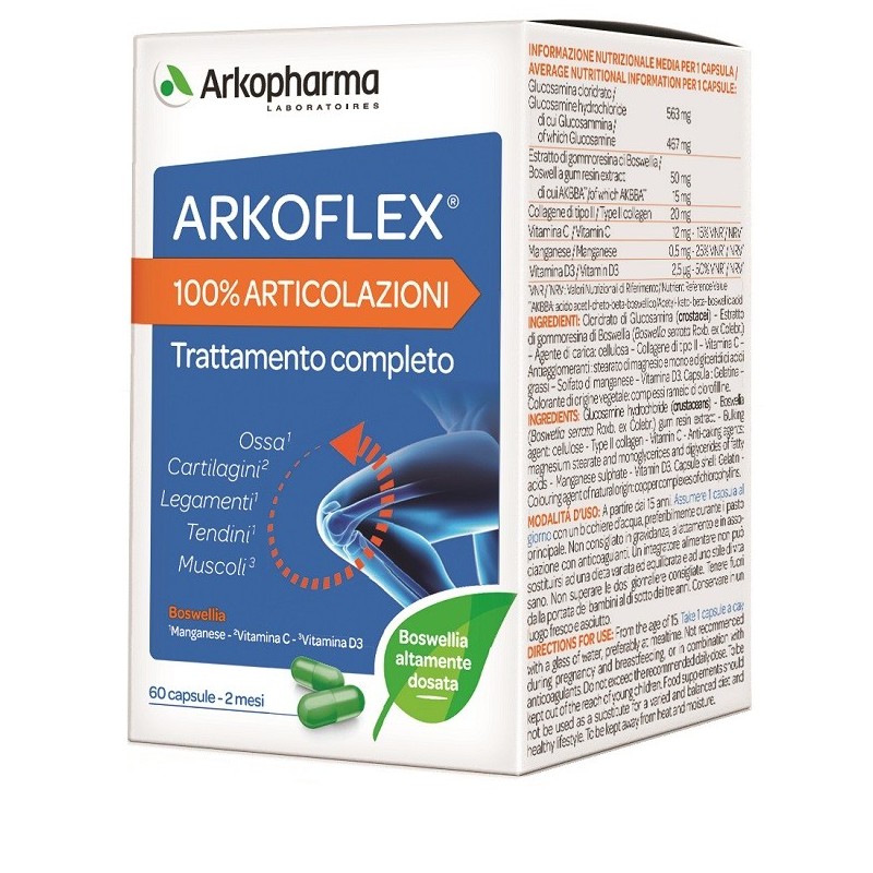 Arkoflex 100% Articolazioni 60 Capsule