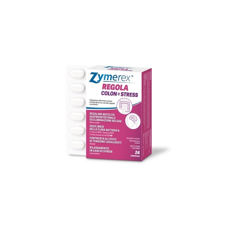 Zymerex Regola Colon E Stress 24 Compresse