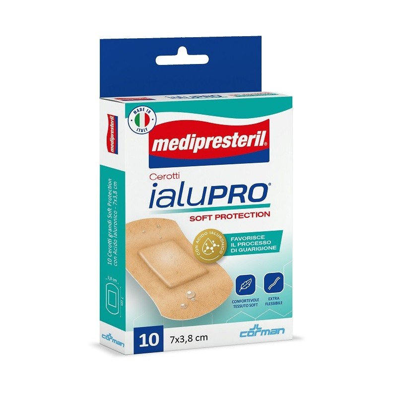 Medipresteril Cerotti Ialupro Soft Protection Super 7x3,8cm 10 Pezzi