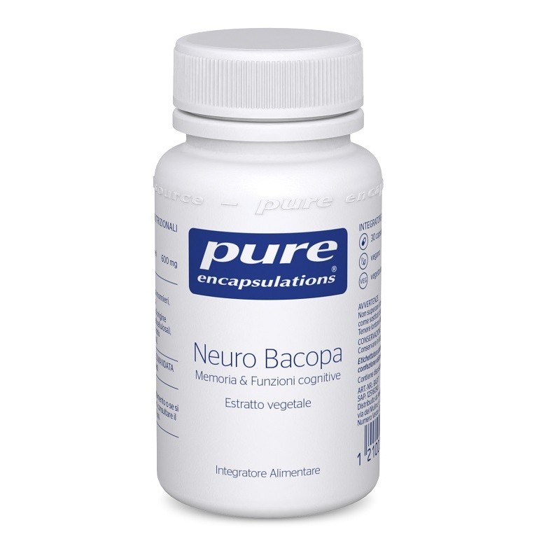 Pure Encapsulations Neuro Bacopa Memoria & Funzioni Cognitive 30 Capsule