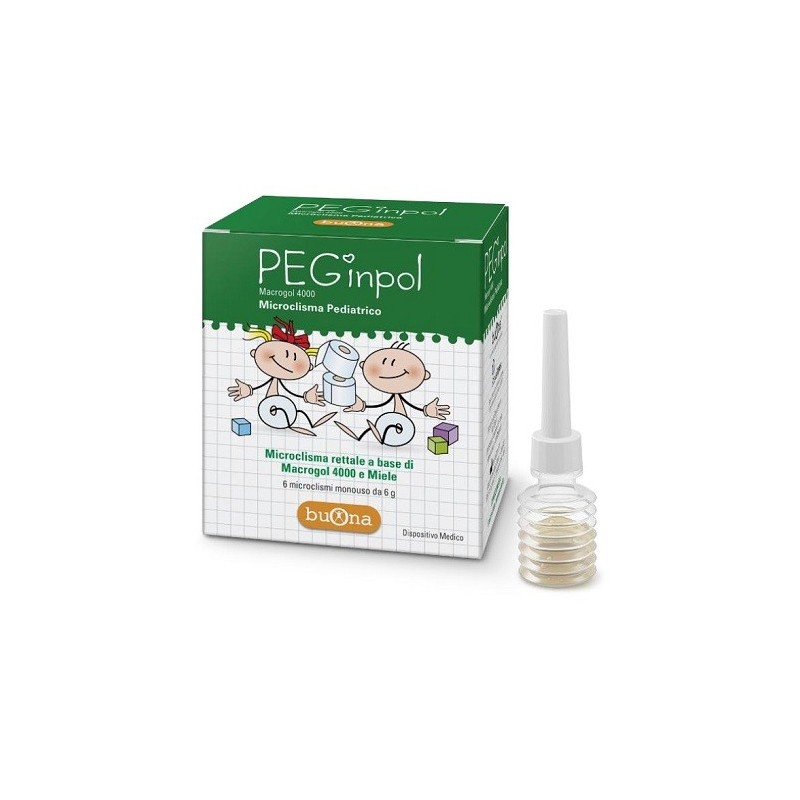 Peginpol Microclisma Ped 6 Microclismi Da 6 G