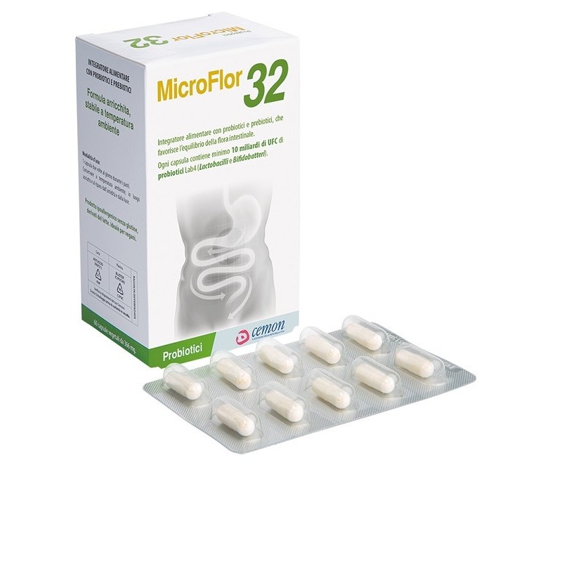 Microflor 32 60 Capsule 366 Mg No Frigo