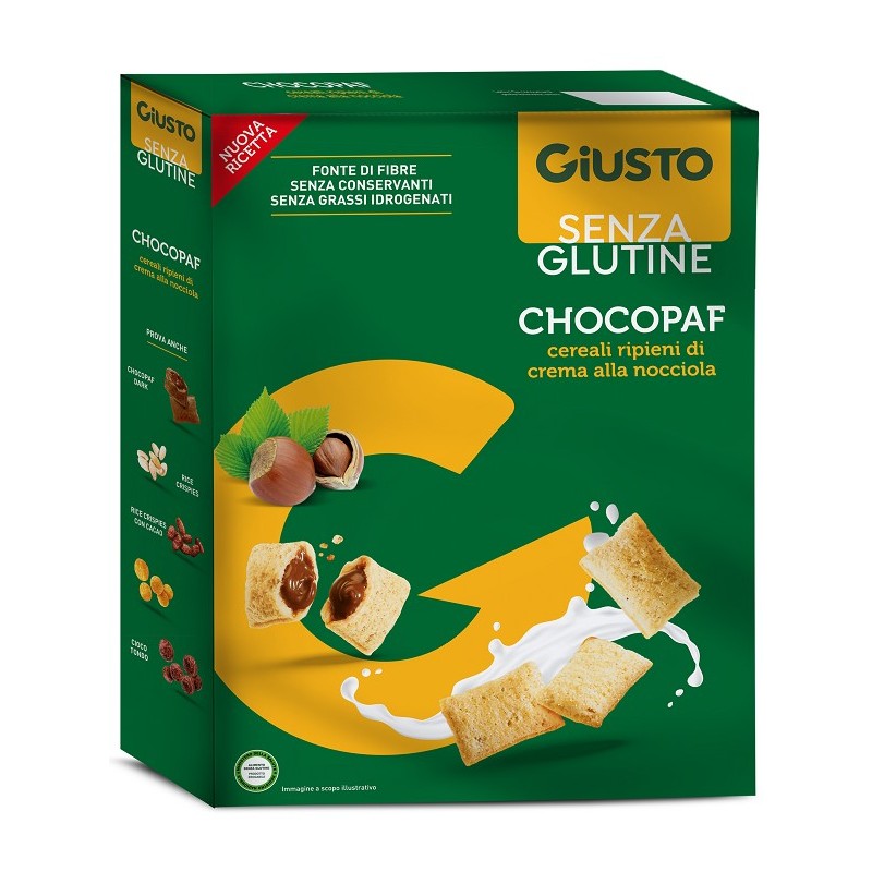 Giusto Senza Glutine Chocopaf 300 G