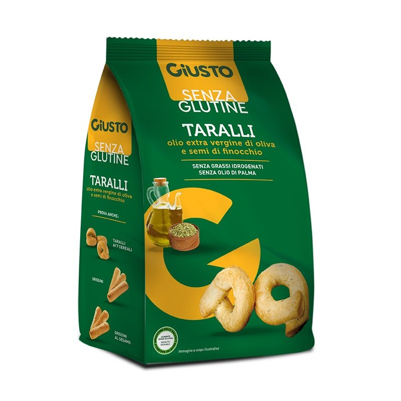 Giusto Senza Glutine Taralli Finocchio 175 G