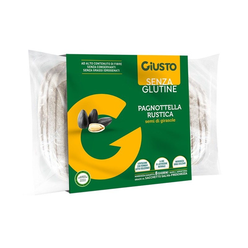 Giusto Senza Glutine Pagnottella Rustica 320 G