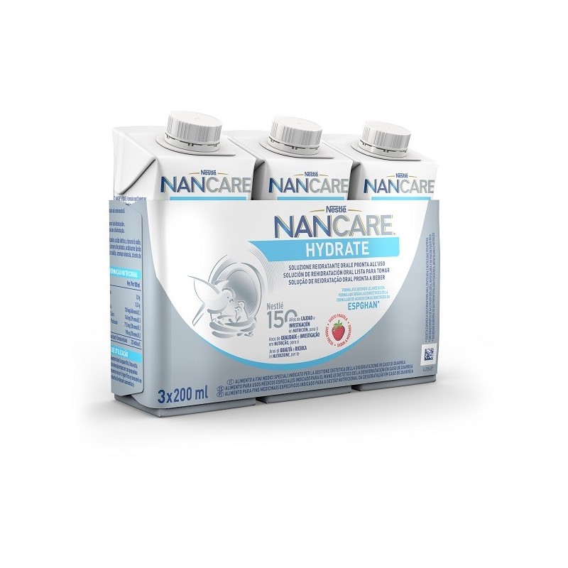 Nancare Hydrate Liquido 3 Pezzi Da 200 Ml