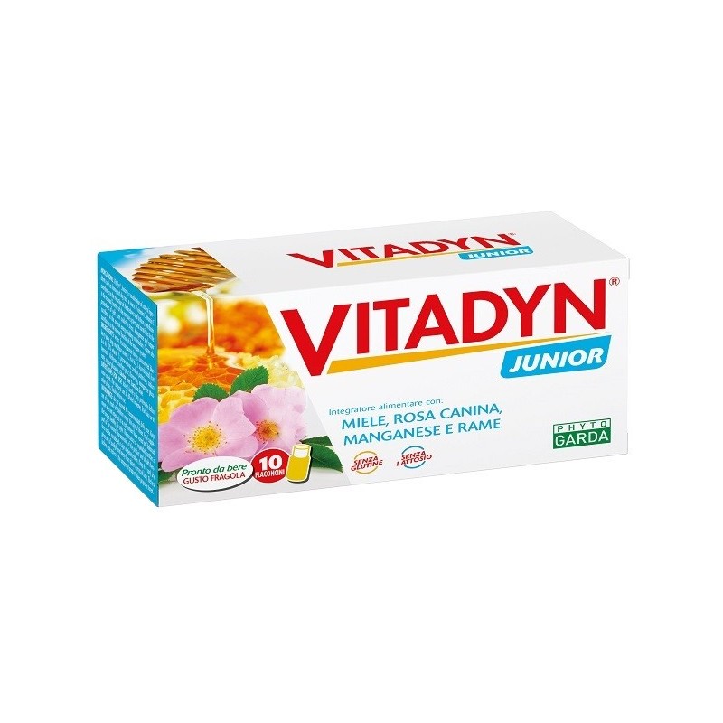 Vitadyn Junior 10 Flaconcini Da 10 Ml