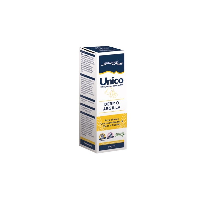 Unico Dermo Argilla Polvere Senza Talco 50 G