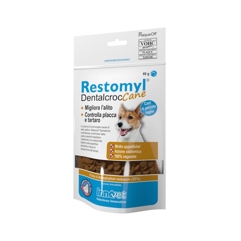 Restomyl Dentalcroc Cani Piccola Taglia Busta 60 G