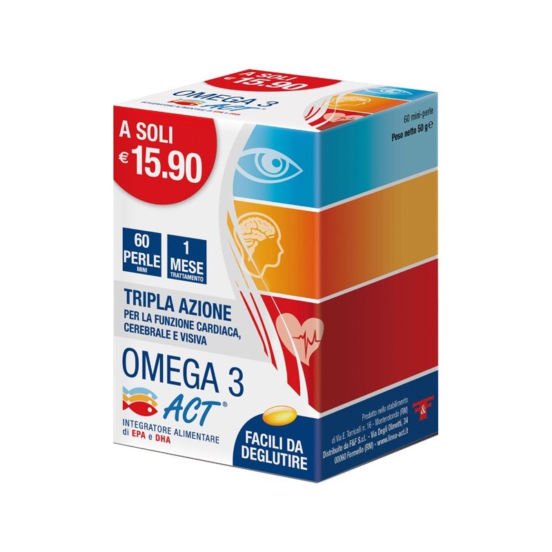 Omega 3 Act 60 Perle Mini