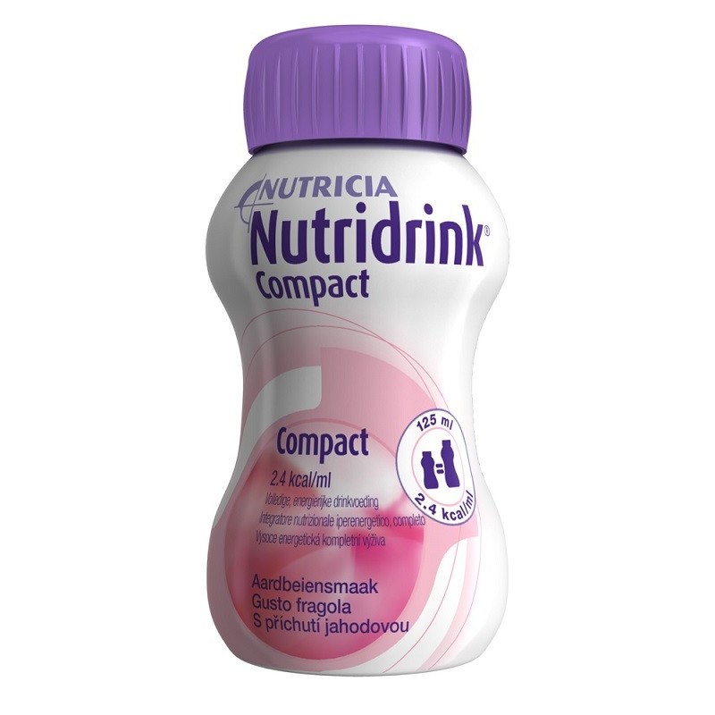 Nutridrink Compact Fragola 4x125 Ml