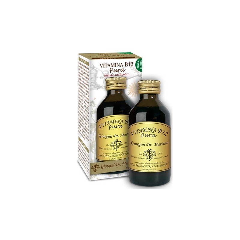 Vitamina B12 Pura 100 Ml Liquido Analcolico