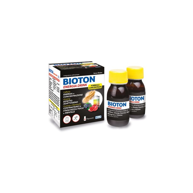 Bioton Energia Drink 4 Flaconcini X 50 Ml