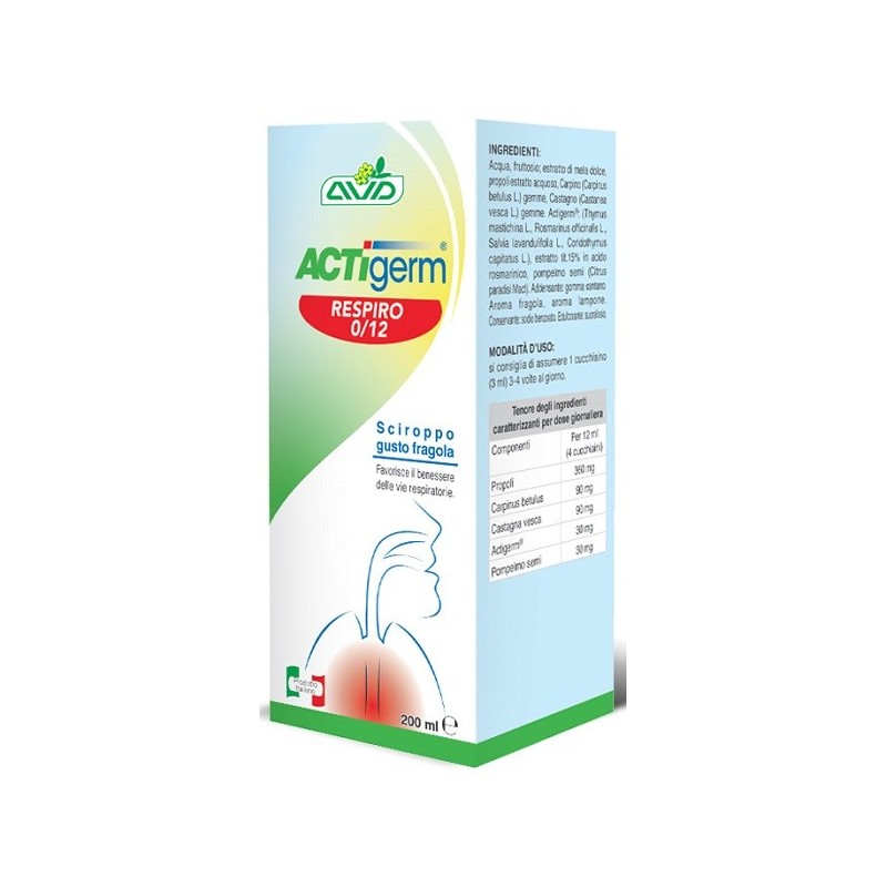 Actigerm Respiro 0-12 200 Ml