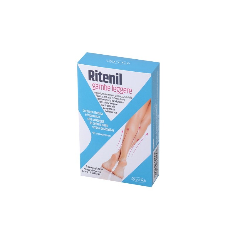 Ritenil Gambe Leggere 40 Compresse