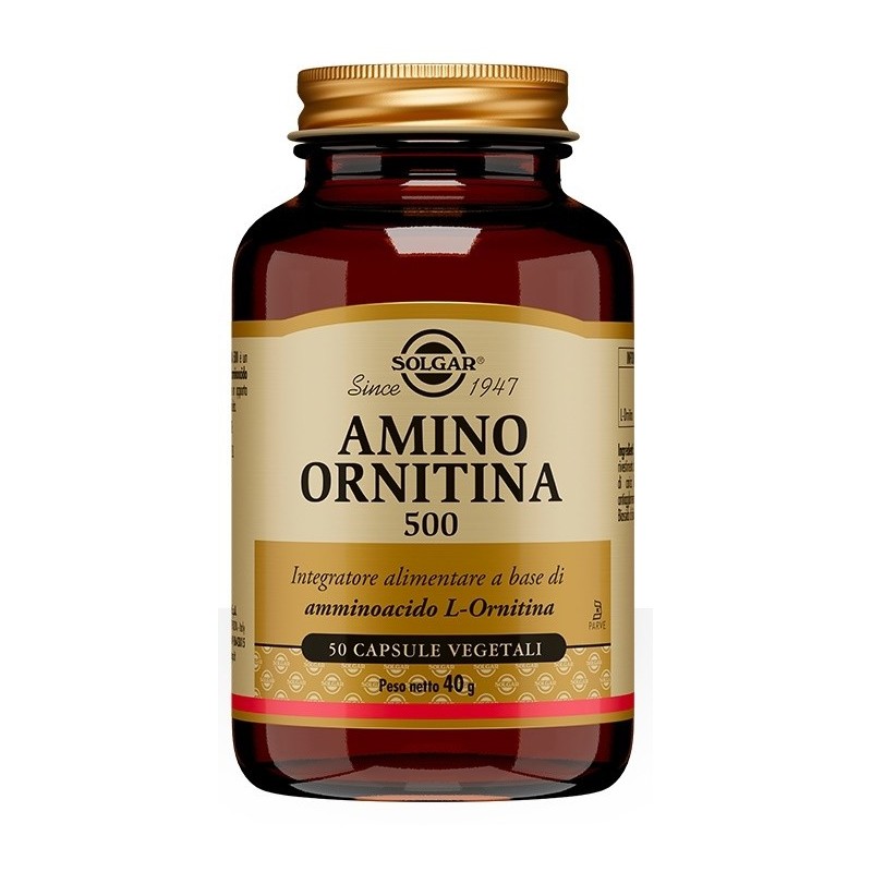 Amino Ornitina 500 50 Capsule Vegetali