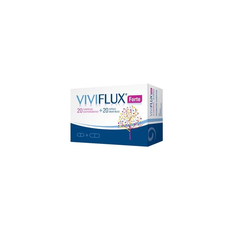 Viviflux Forte 20 Compresse Gastroresistenti + 20 Capsule Liquid Filler