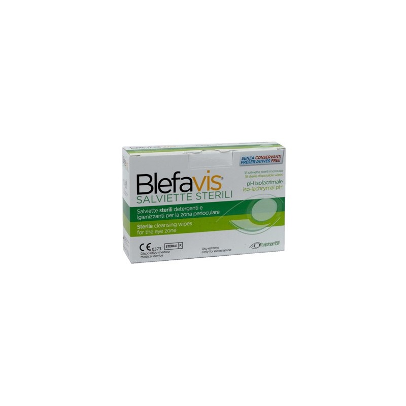 Blefavis Salviette Sterili 18 Pezzi