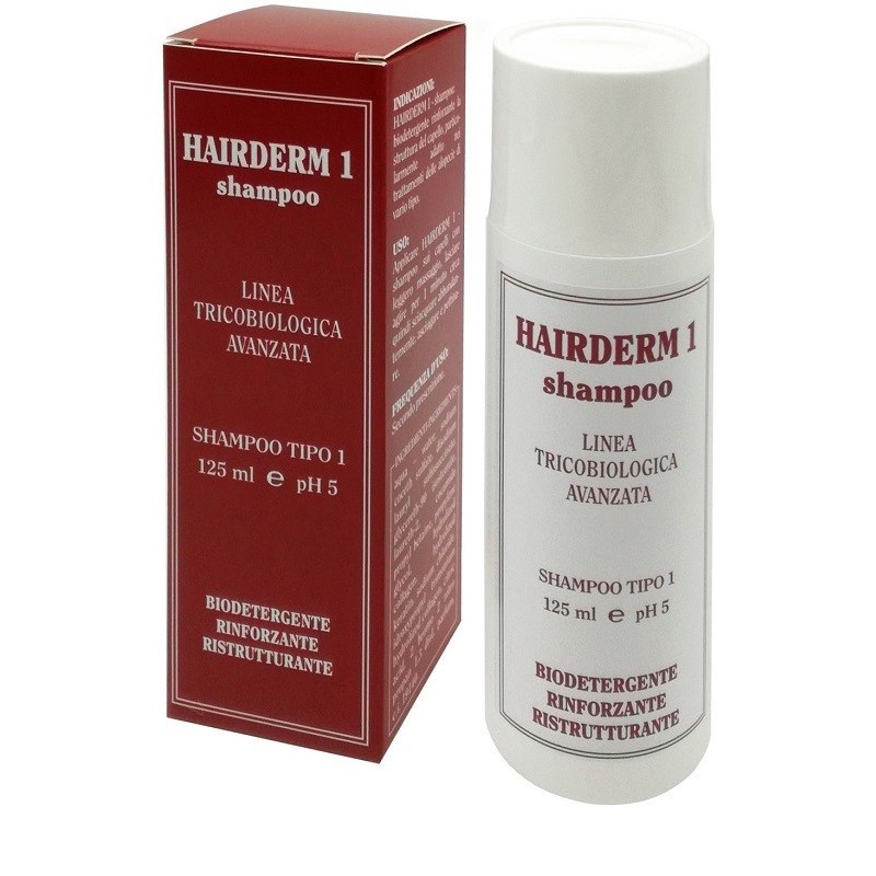 Hairderm Shampoo 1 Rinforzante Reintegrante 125 Ml