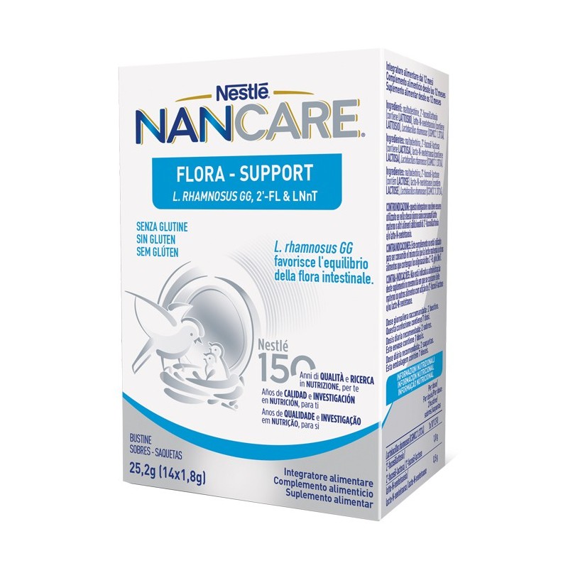 Nestle' Nancare Flora Support 14 Bustine