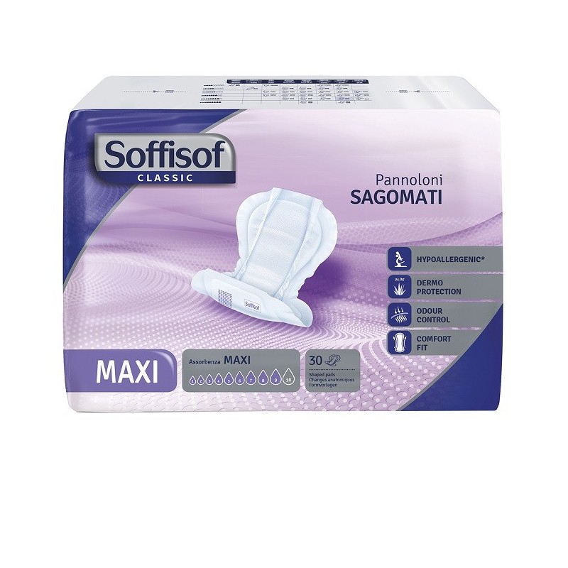 Pannolone Soffisof Classic Sagomato Maxi 30 Pezzi