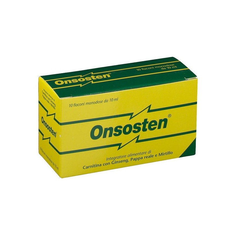 Onsosten 10 Flaconi Monodose Da 10 Ml