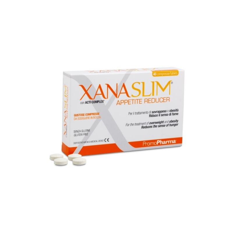 Xanaslim Appetite Reducer 40 Compresse Masticabili