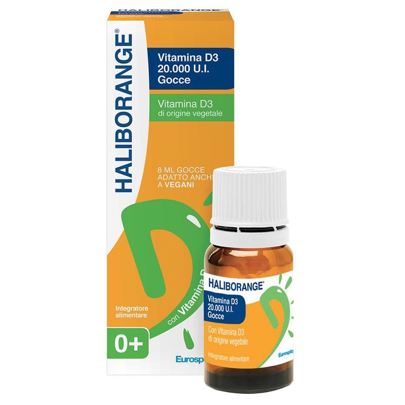 Haliborange Vitamina D3 20000 Ui Gocce 8 Ml