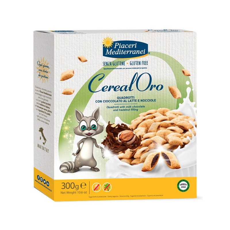 Piaceri Mediterranei Cerealoro Quadrotti 300 G