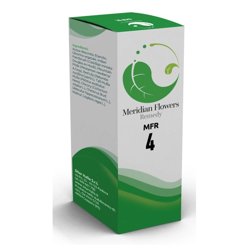 Mfr 4 Meridian Flowers Remedy Gocce 30 Ml